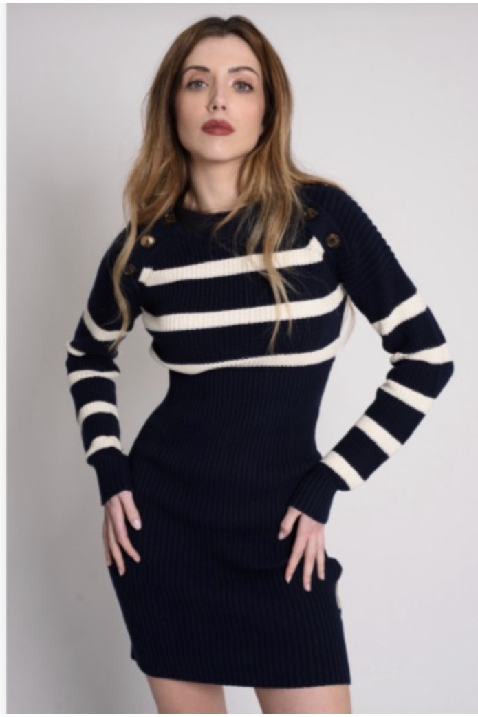 Vestido de Punto Highly Preppy Mujer | FriendsnShop