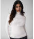 Jersey Cuello Alto Guess Mujer Blanco | FriendsnShop
