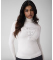 Jersey Cuello Alto Guess Mujer Blanco | FriendsnShop