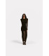 Vestido Elegante Norma Negro Mujer | FriendsnShop