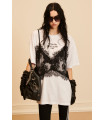 Lencería y Camiseta Lila Mujer | FriendsnShop