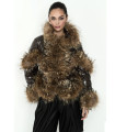 Abrigo Acolchado Marrón Odette Álvarez | FriendsnShop