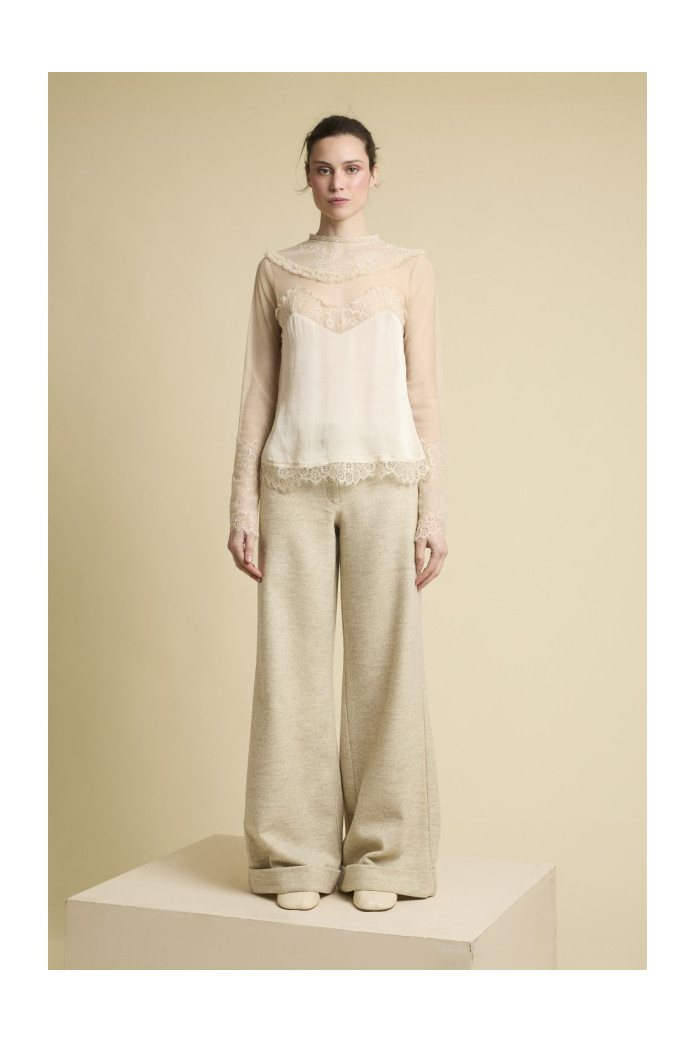 Pantalón Chino Crudo Zaitegui Studio | FriendsnShop