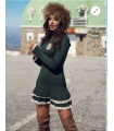 Vestido Oaklyn Verde Botella – Camaleónica by Capriche