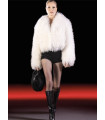 Chaqueta de Pelo Blanca Loco Luxo Mujer | FriendsnShop