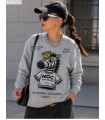 Sudadera Grey Zebra Noc Atelier | FriendsnShop