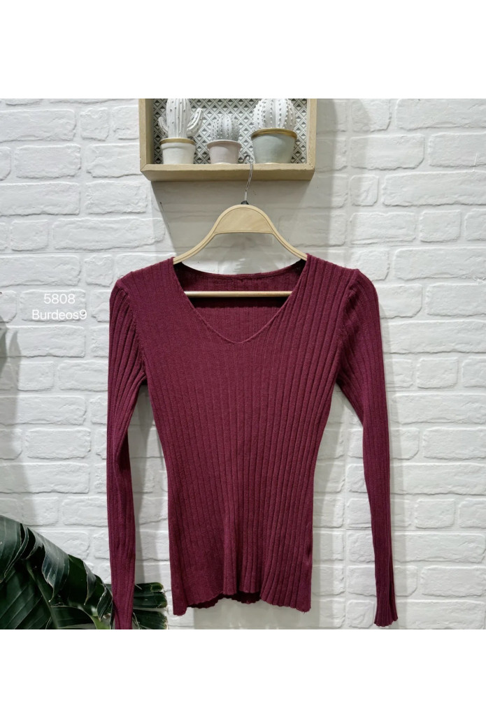 Camiseta Canalé Escote Pico Mujer | FriendsnShop