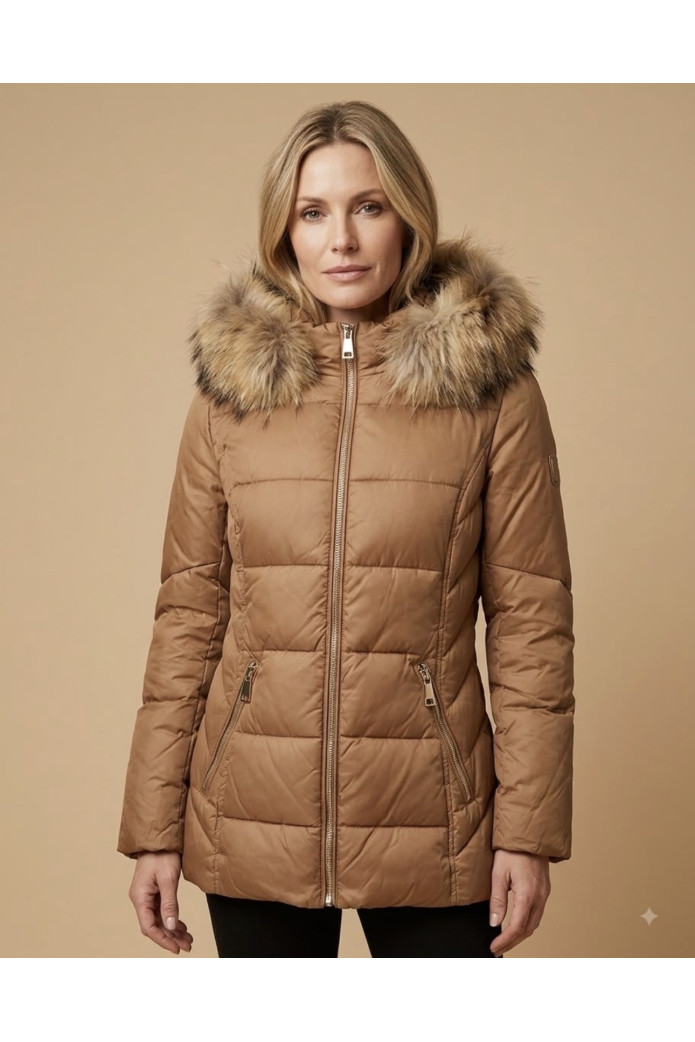 Cazadora Acolchada Pelo Natural | FriendsnShop