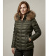 Cazadora Verde Oliva Pelo Natural | FriendsnShop