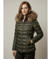 Cazadora Verde Oliva Pelo Natural | FriendsnShop