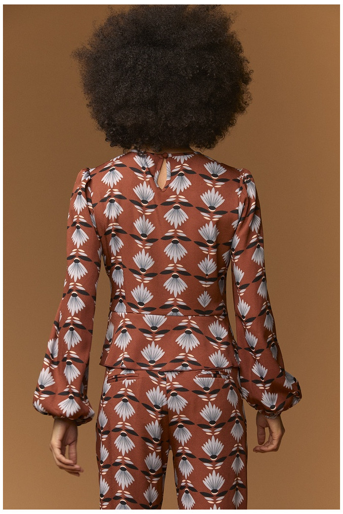 Black Kat Top Estampado Minueto | FriendsnShop