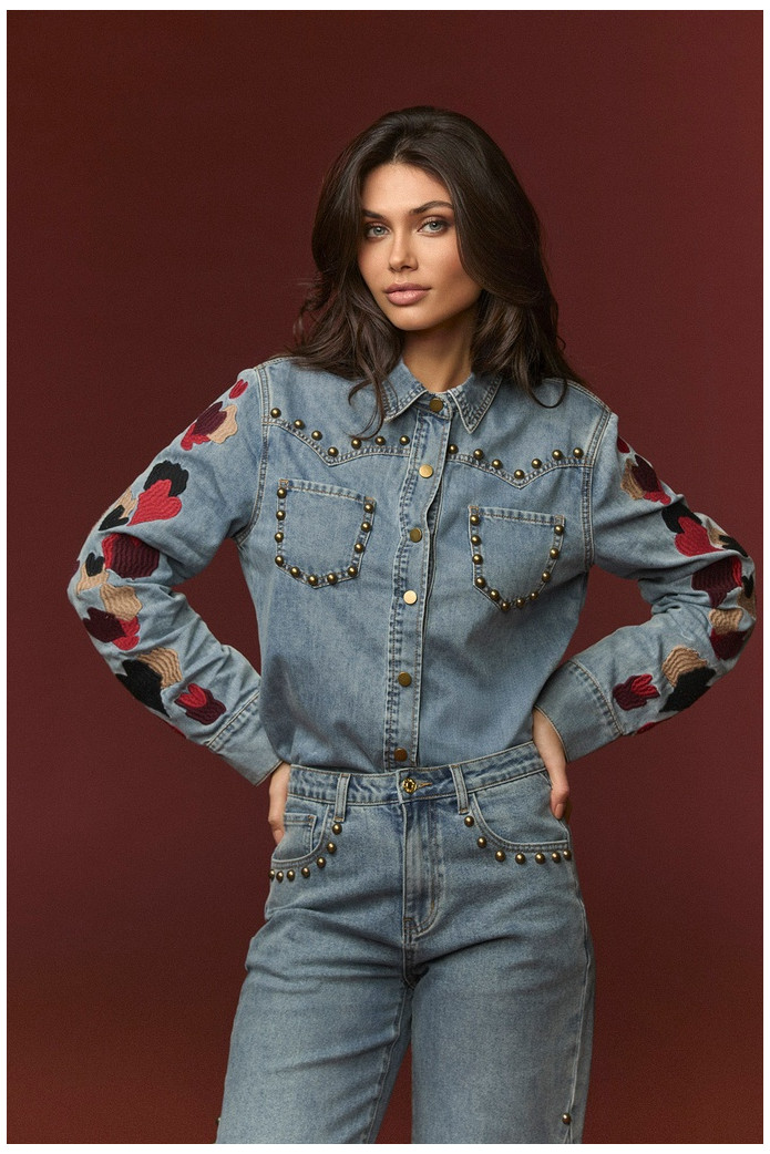 Lovely Top Minueto Camisa Vaquera | FriendsnShop