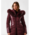 Plumífero Granate Guess Mujer | FriendsnShop