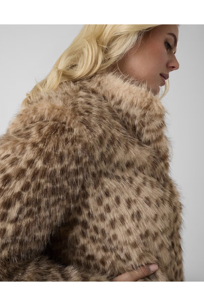 Chaqueta Pelo Animal Print Guess | FriendsnShop