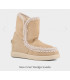 Botas Mou New Inner Wedge Suede | FriendsnShop