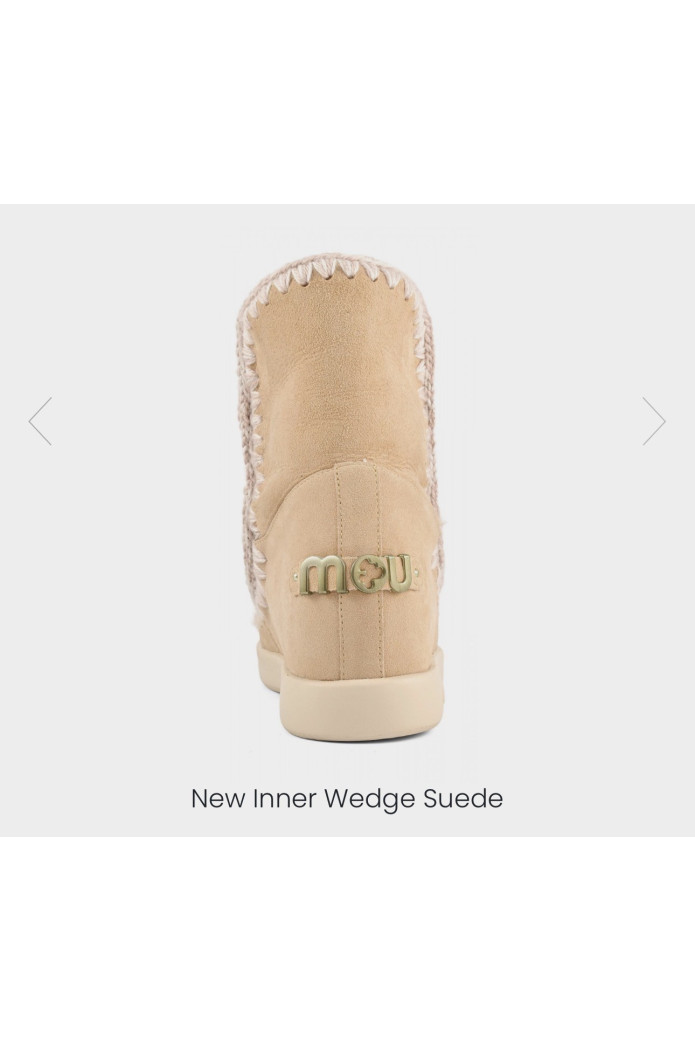 Botas Mou New Inner Wedge Suede | FriendsnShop