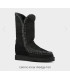 Botas Mou Eskimo Inner Wedge Tall Negro | FriendsnShop