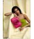 Núnoo Clutch Rose Cozy Hot Pink w. - NUNOO