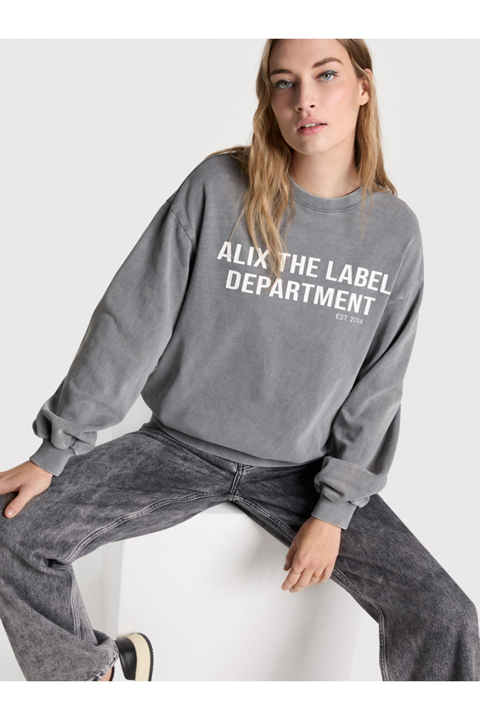WASHED ALIX SWEATER - ALIX THE LABEL
