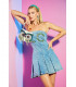 VESTIDO DENIM CORTO ESCOTE PALABRA DE HONOR- le cruel