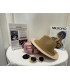 sombrero  verano rosa
