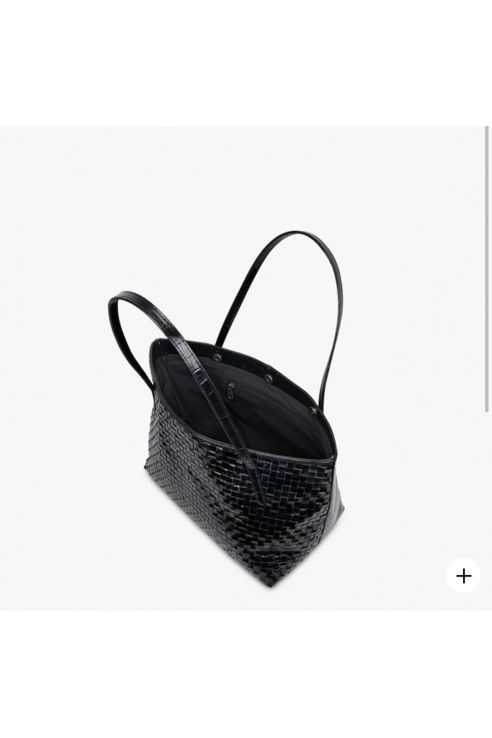 Shopper Texas Braided Black - nunoo