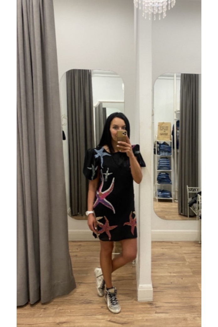 Vestido con estampado de estrellas de mar - Tete by Odette