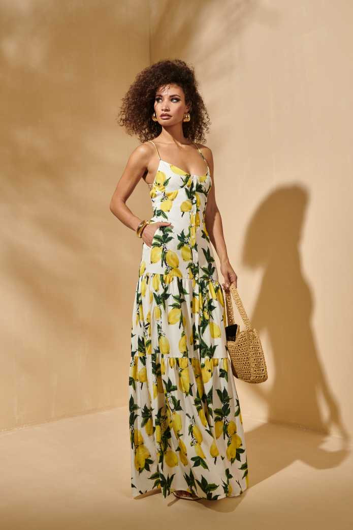 Capri Maxi Dress - Fetiche Suances