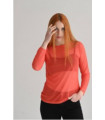 Camiseta básica tul naranja - noc atelier