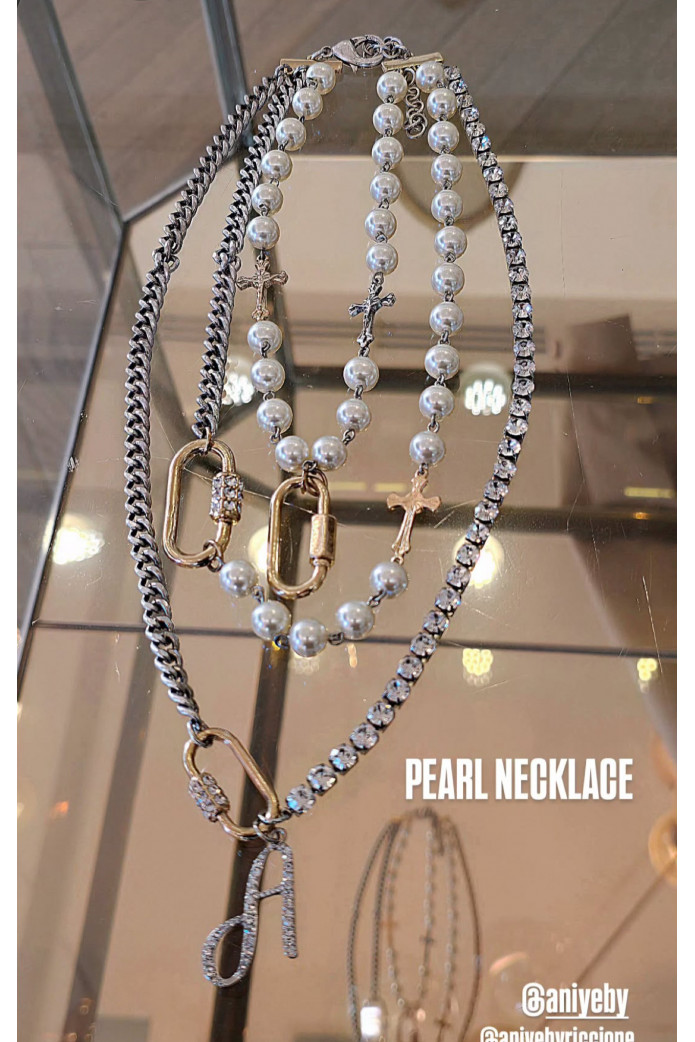 Pearl necklace bijou - Aniye By