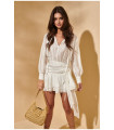 Vestido Casablanca blanco  - Fetiche Suances