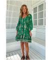 kiva print abito - jaase