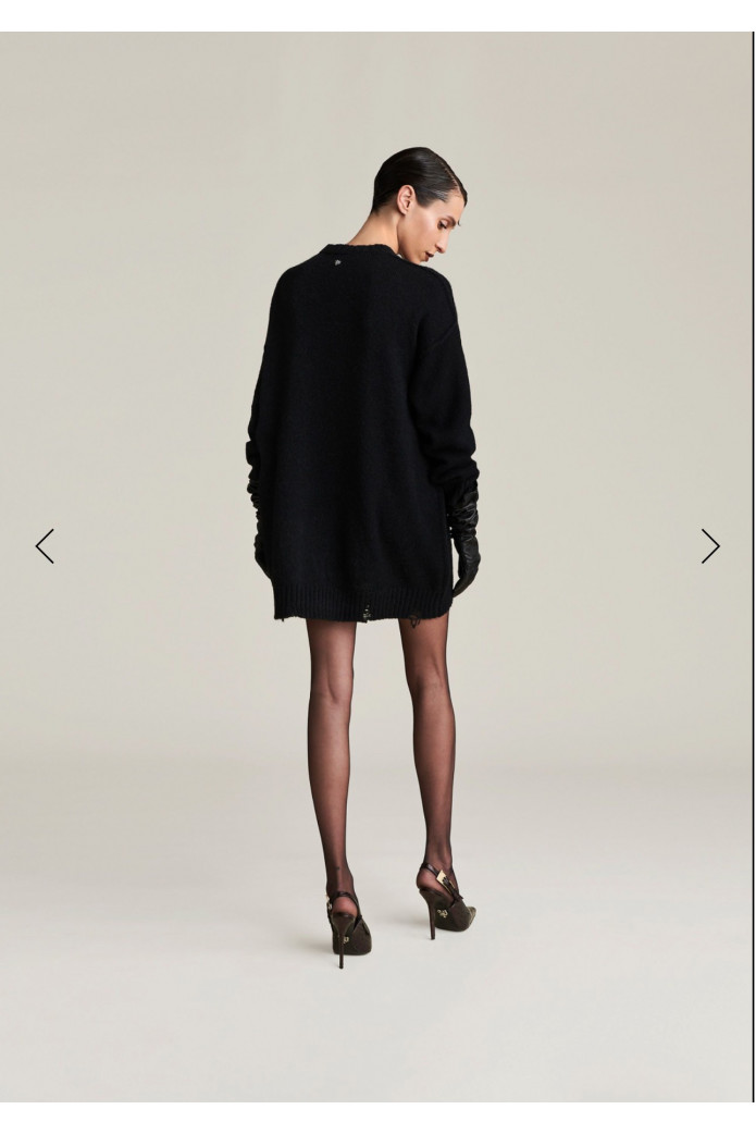 Suéter Oversize Nirvana con Logo – Aniye By