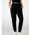 Joggers de neopreno con banda logotipo - guess