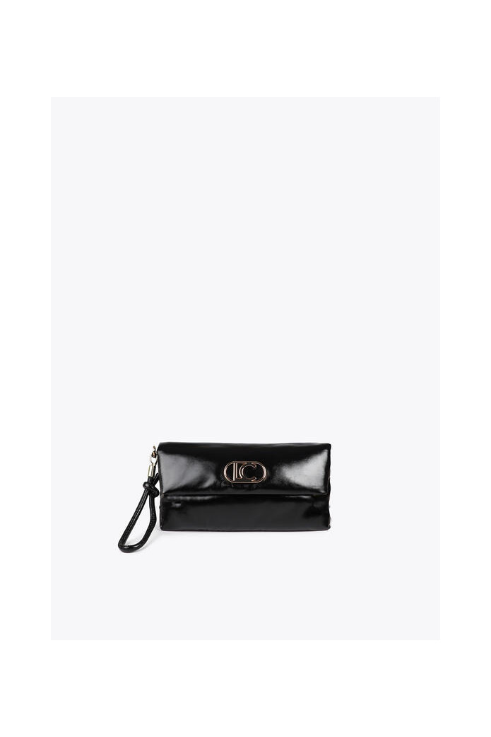 Cartera de mano acolchada efecto piel – Lola Casademunt