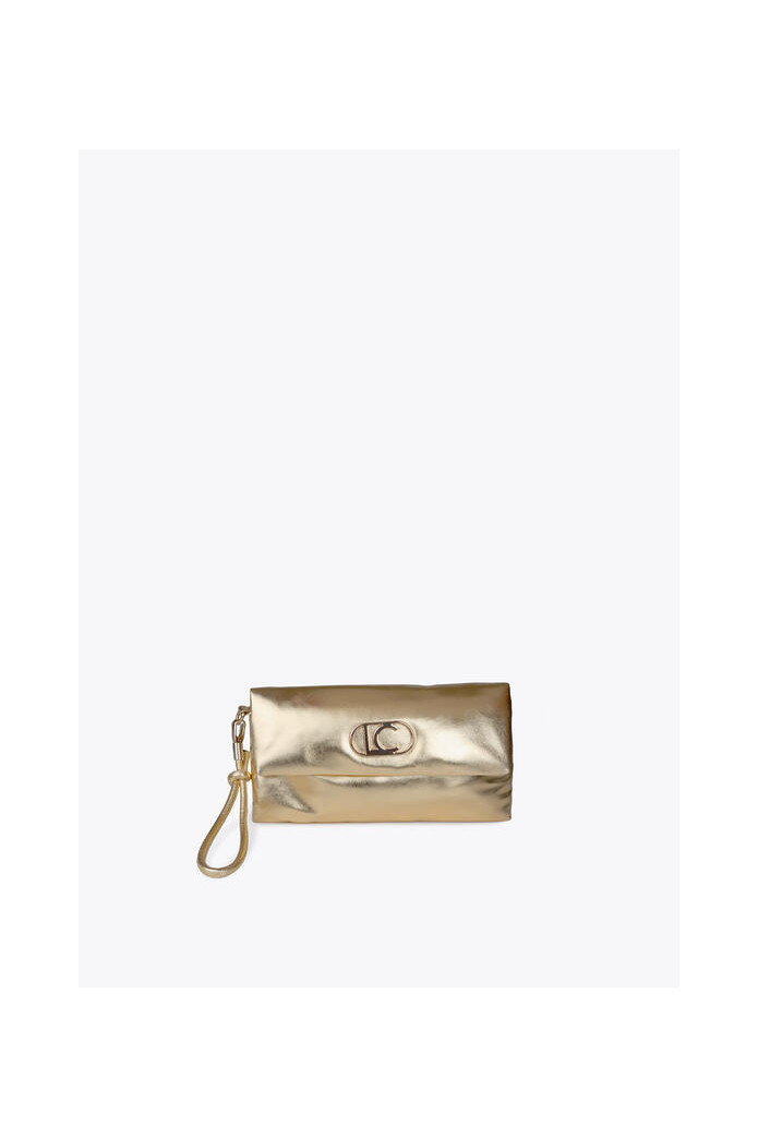 Cartera de mano acolchada efecto piel – Lola Casademunt