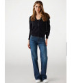 Sudadera de neopreno con capucha y cremallera en negro – Guess
