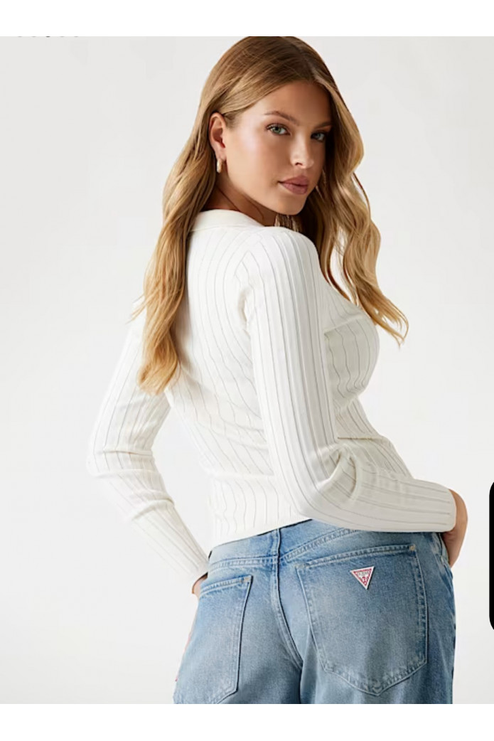 Cárdigan de punto acanalado – Guess