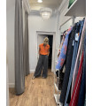 Pantalón palazzo de cuadros – Moda mujer en Friendshop