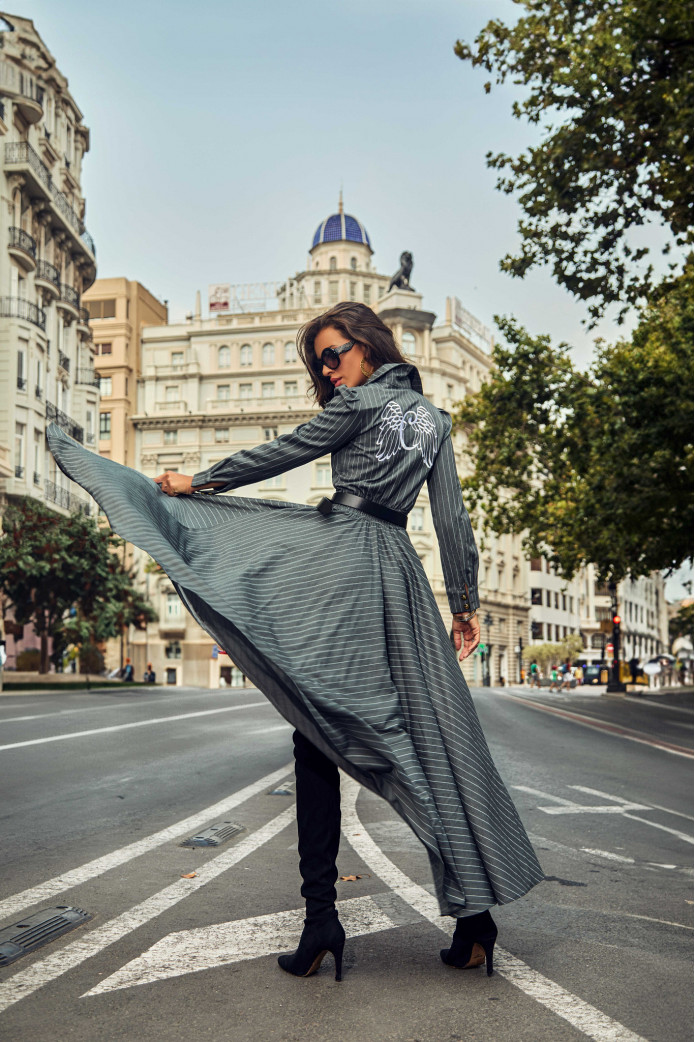 Vestido Diamante Camaleónica – Elegancia femenina con estilo exclusivo