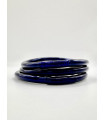 Pulsera Lisa Azul Noche JewelsCentury21 – Artesanal y Waterproof