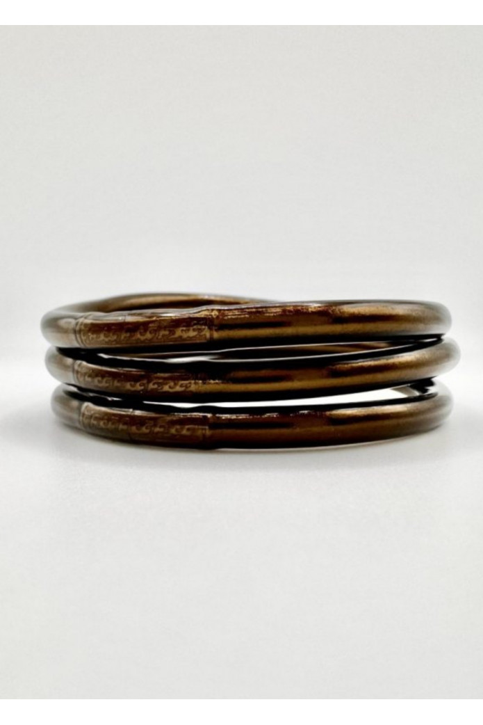 Pulsera Lisa Cacao Dark JewelsCentury21 – Artesanal y Waterproof