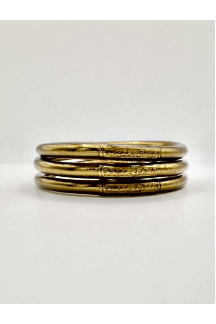 Pulsera Lisa Dorado Viejo JewelsCentury21 – Artesanal y Waterproof
