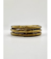 Pulsera Lisa Dorado Viejo JewelsCentury21 – Artesanal y Waterproof