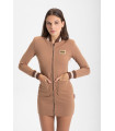 Vestido de Punto Estilo Bomber Highly Preppy – Moda urbana y chic