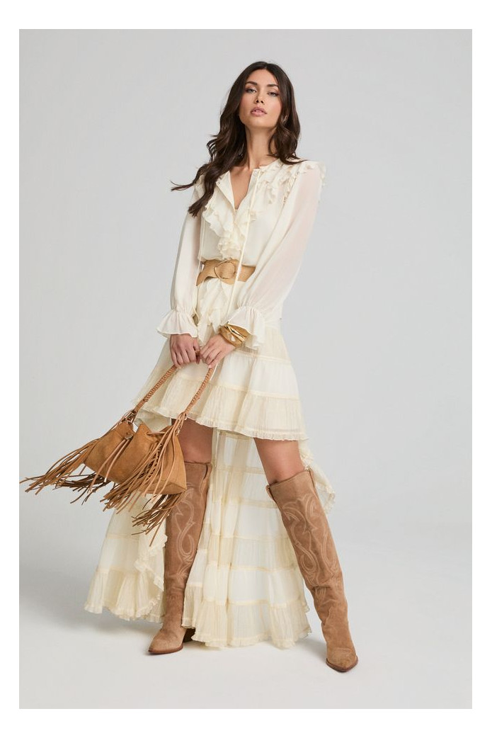 Rapsodia Skirt Fetiche Suances – Falda boho chic femenina y versátil