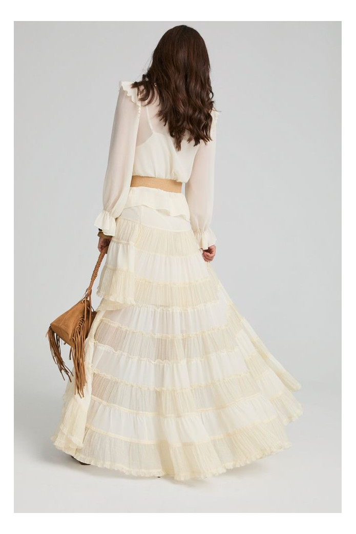 Rapsodia Skirt Fetiche Suances – Falda boho chic femenina y versátil