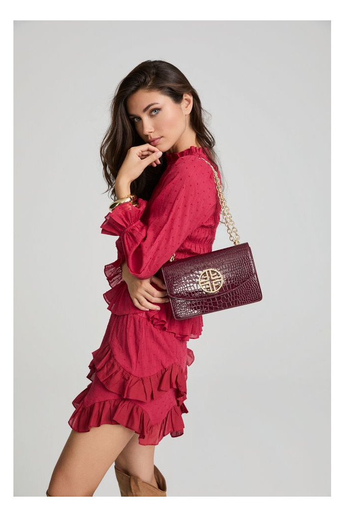 Golden Amelia Set Fetiche Suances – Conjunto rojo elegante y boho chic