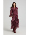 Bohemia Flamenco Dress Fetiche Suances – Vestido boho chic con volantes