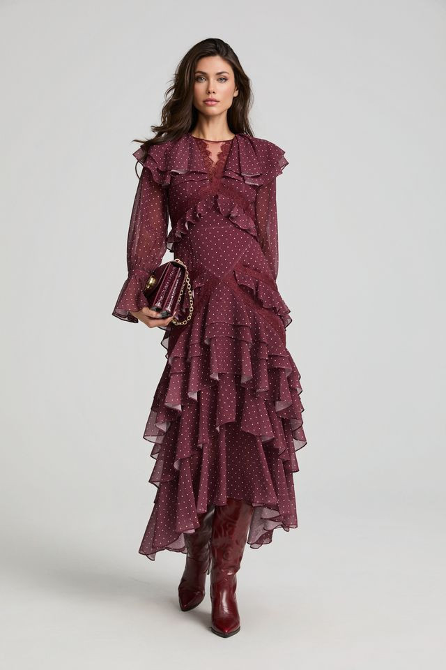 Bohemia Flamenco Dress Fetiche Suances Vestido boho mujer